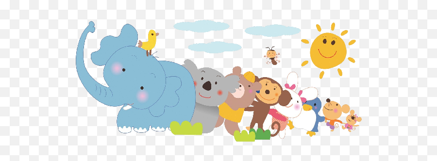 Baby Animal Clipart Cartoon Emoji,Baby Animal Clipart