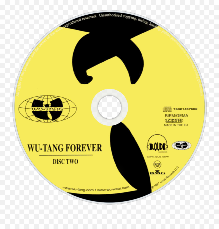 Download Wu Tang Clan Wu Tang Forever Cd Disc Image - Wu Emoji,Wu Tang Png