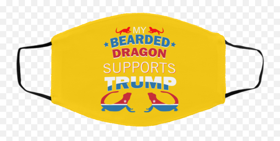 My Bearded Dragon Supports Donald Trump Face Mask Emoji,Donald Trump Face Transparent Background