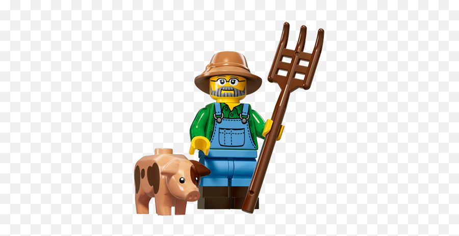Lego Farmer Clipart - Lego Minifigures Farmer Emoji,Farmer Clipart