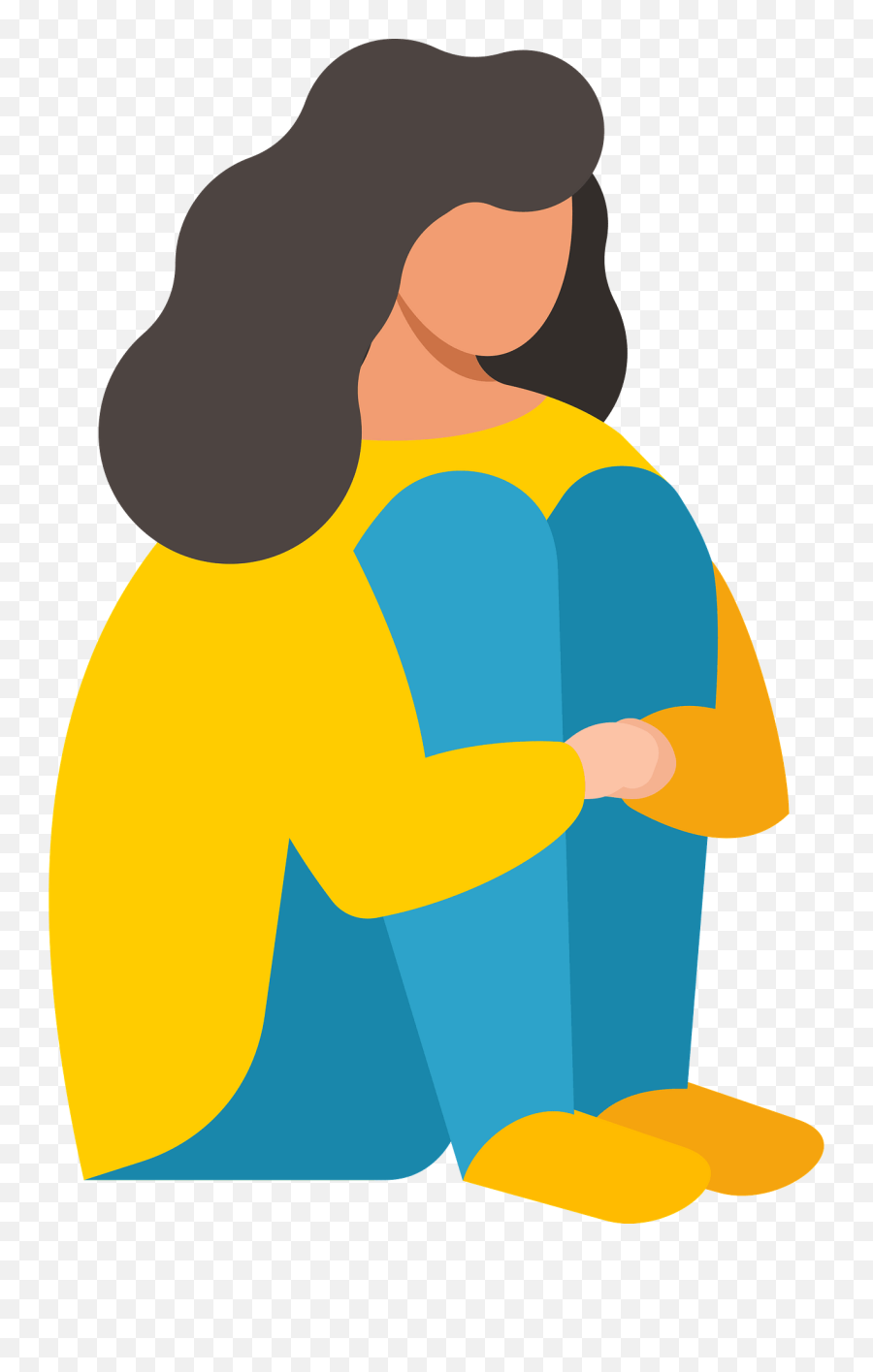 Girl Sitting Clipart Free Download Transparent Png Creazilla - For Women Emoji,Clipart Girl