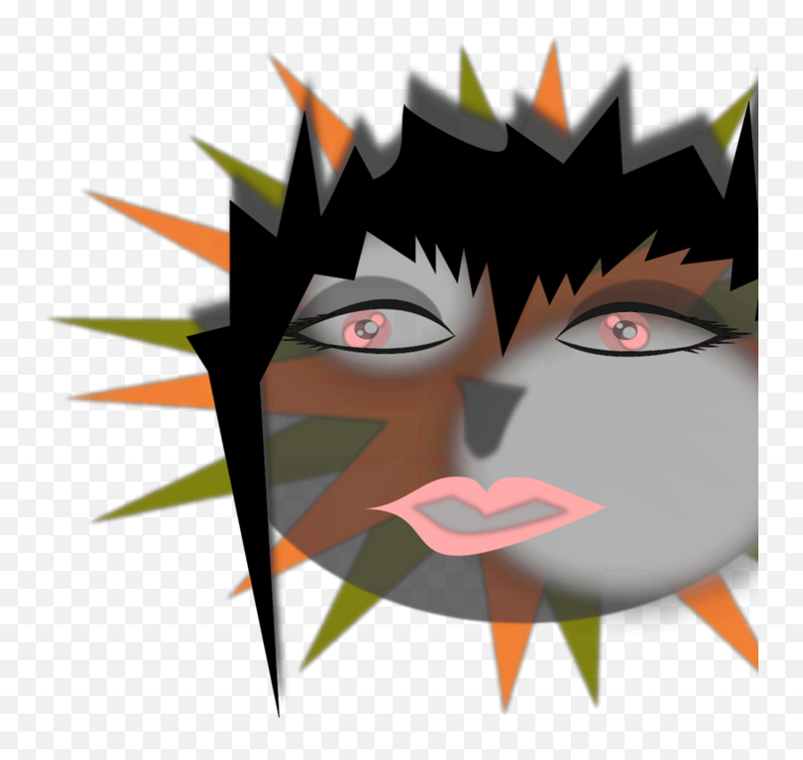 Scary Woman Face Svg Vector Scary Woman Face Clip Art - Svg Emoji,Scary Face Clipart