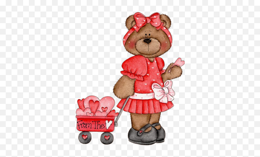 Country Clipart Teddy Bear - February Full Size Png Emoji,Clipart For February