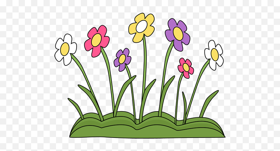 Spring - Spring Flowers Clipart Emoji,Flower Clipart