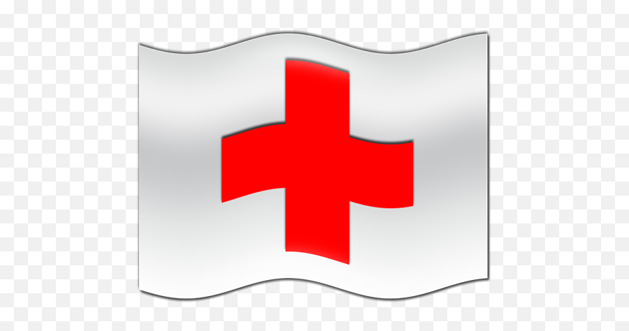 Wavy Red Cross Flag Clipart Image Emoji,Flag Clipart