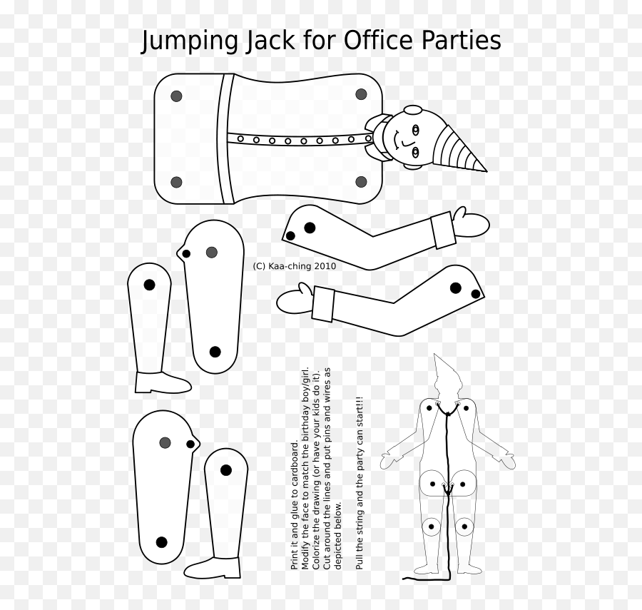 Jumping Jack Coloring Page Clipart I2clipart - Royalty Coloring Book Emoji,Jump Clipart
