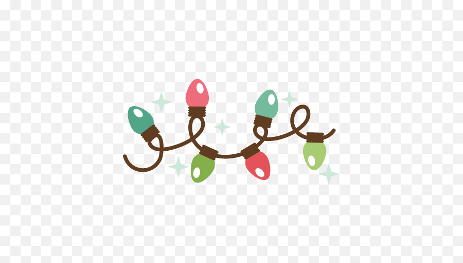 Christmas Lights Png Transparent Image - Cute Christmas Lights Icon Emoji,Christmas Lights Png