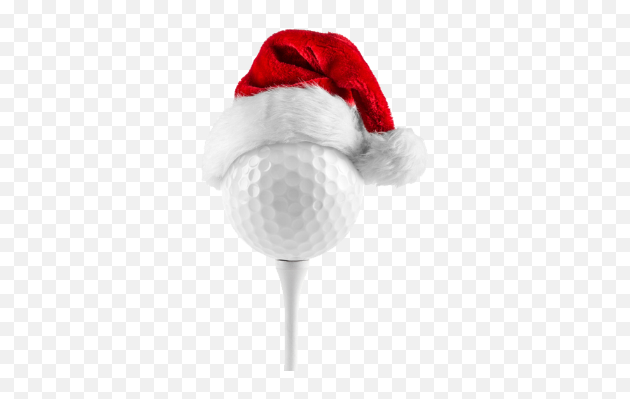 Christmas - Santa Golfing Emoji,Golf Ball Png