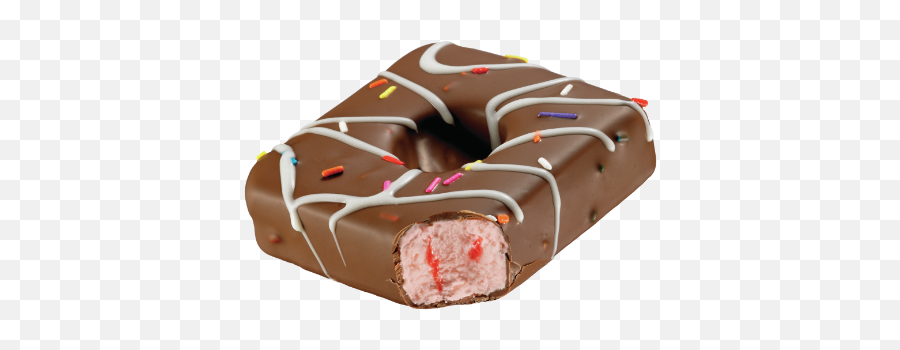 Frozen Dessert Donuts Klondike - Strawberry Frosting Donut Emoji,Donut Transparent Background