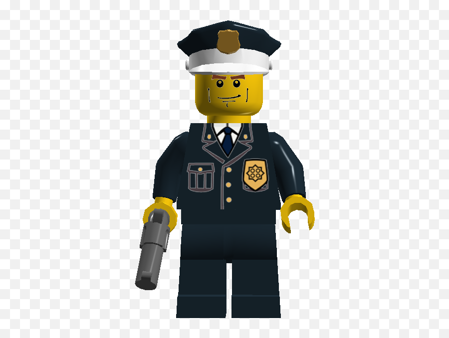 Police Officerhc - Lego Police Captain Minifigure Emoji,Police Png