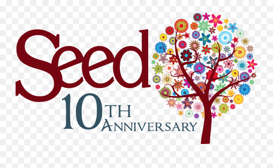2019 Seed Conference - Dot Emoji,10th Anniversary Logo