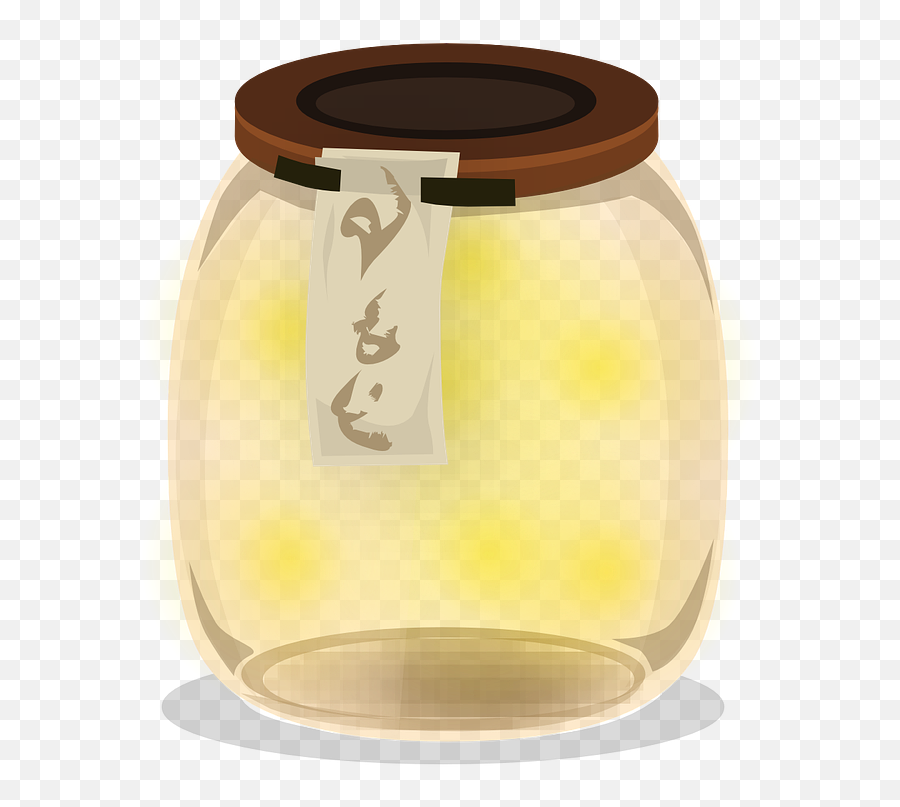 Fireflies Jar Evening - Jar Of Fireflies Png Emoji,Fireflies Png