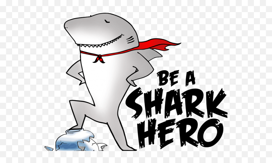 Fins Clipart Shark Fin - Shark With A Cape Clipart Emoji,Shark Fin Clipart