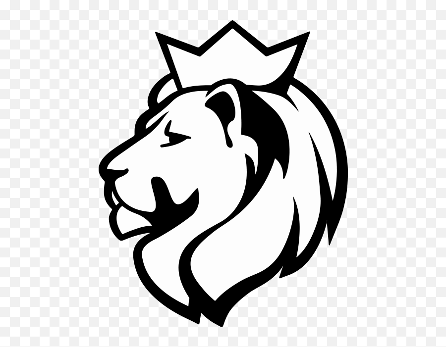Royal Lion Png - Female Lion With Crown Clipart Emoji,Lion Png