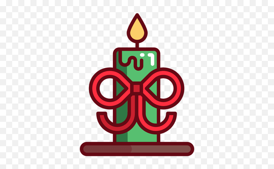 Christmas Candle Emoji,Christmas Candle Png