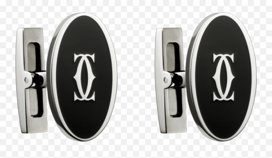 Cufflinks Mens Accessories Cartier Emoji,Double C Logo
