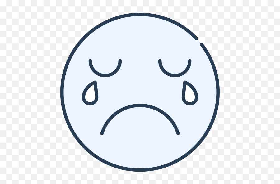 Cry Emoji Emotion Emotional Face Free Icon Of Emoji,Cry Emoji Png