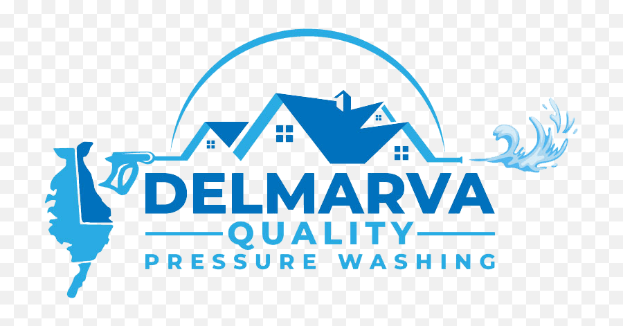 Delmarva Quality Pressure Washing Emoji,Pressure Wash Logo