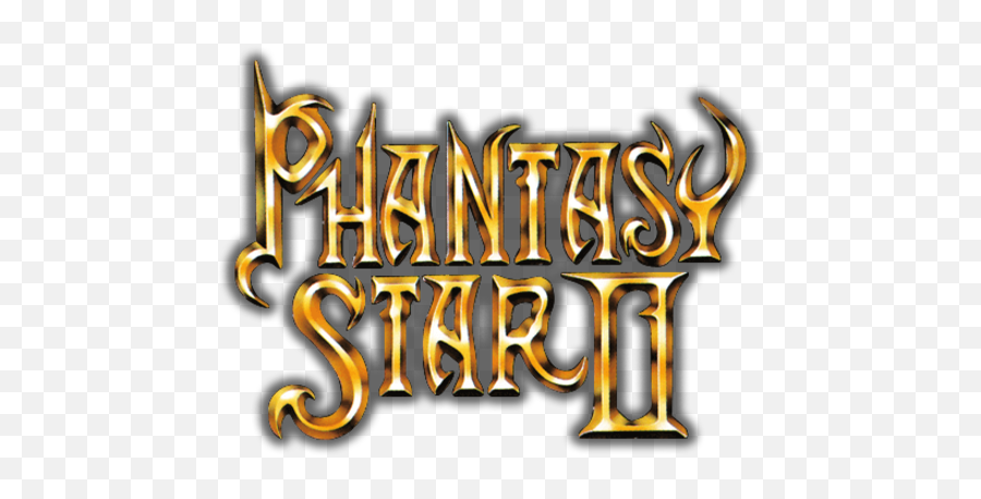 Logo For Phantasy Star Ii By Logic Emoji,Ii Logo