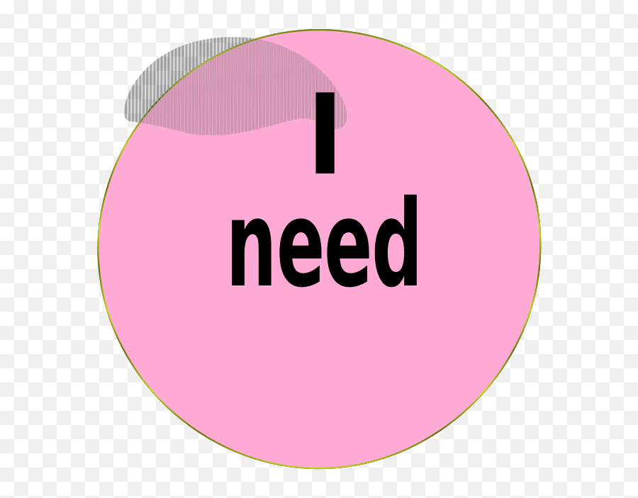 I Need Help Pink Button Svg Clip Arts Download - Download Emoji,Asking For Help Clipart