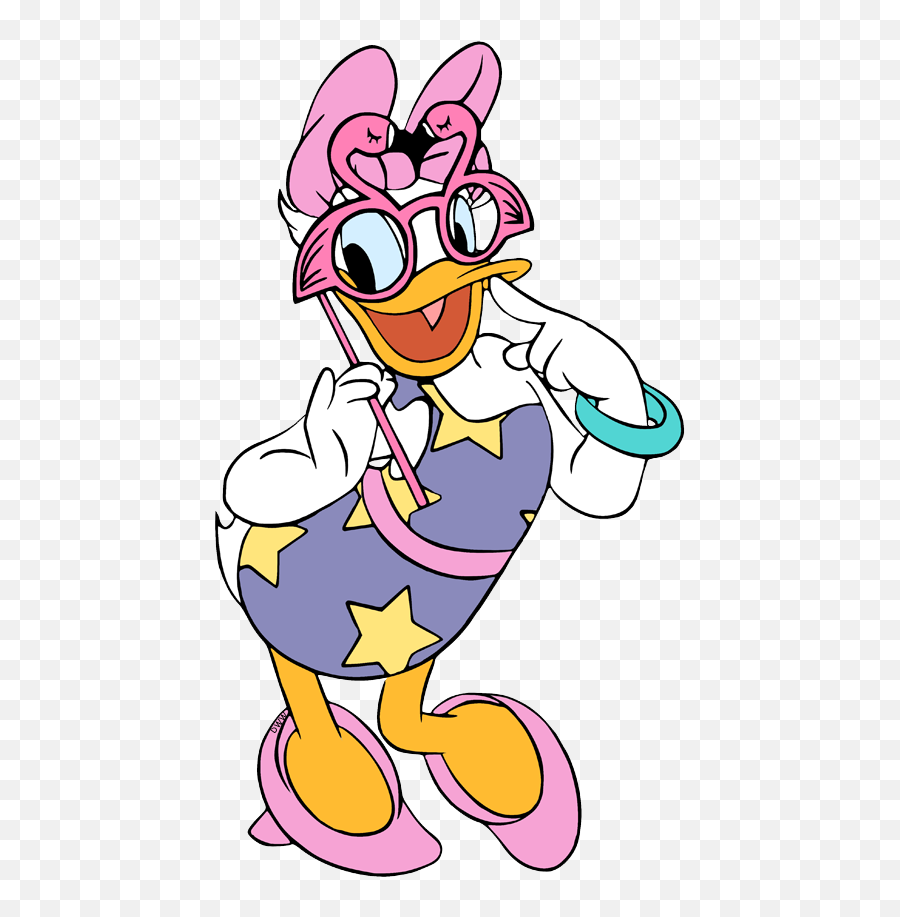 Daisy Duck Clip Art Disney Clip Art Galore Emoji,Cute Flamingo Clipart