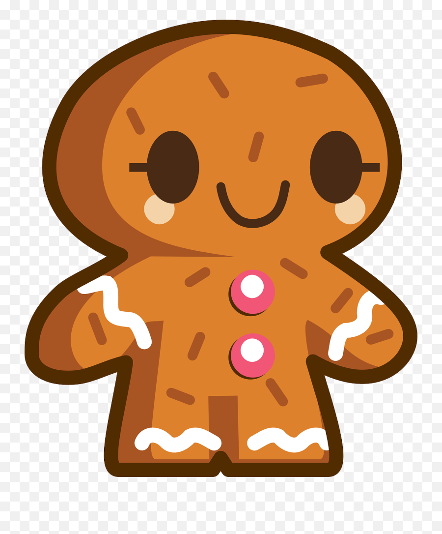 Man Gingerbread Cookie Gingerbread Man - Gingerbread Moshi Monsters Emoji,Gingerbread Man Clipart