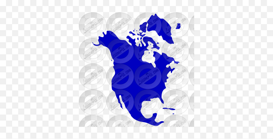 North America Stencil For Classroom - North America Map Svg Countries Emoji,America Clipart
