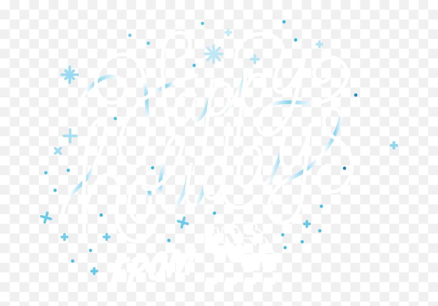 Download Hd Happy Holidays - Lettering Transparent Png Image Dot Emoji,Happy Holidays Png