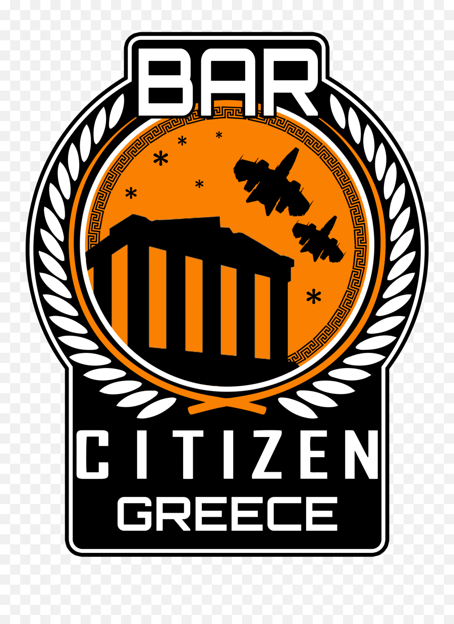 Star Citizen Logo Png - Bar Citizen Athensgreece Poster Star Citizen Emoji,Star Citizen Logo