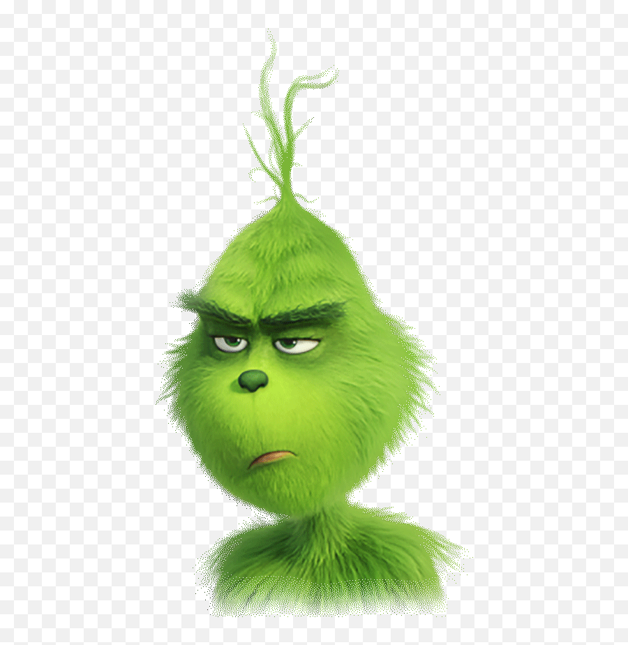Frowning Grinch Emoji,Grinch Face Clipart