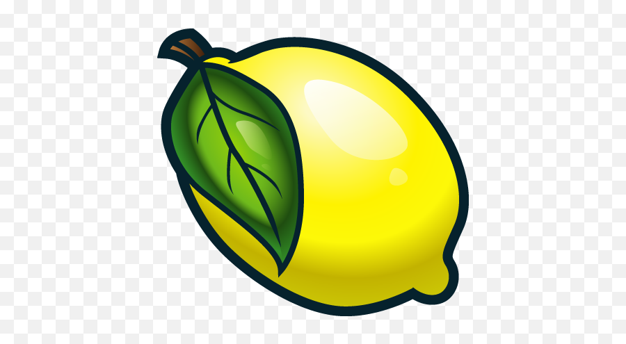 Clipart Lemon - Slot Machine Lemon Symbol Emoji,Lemon Clipart