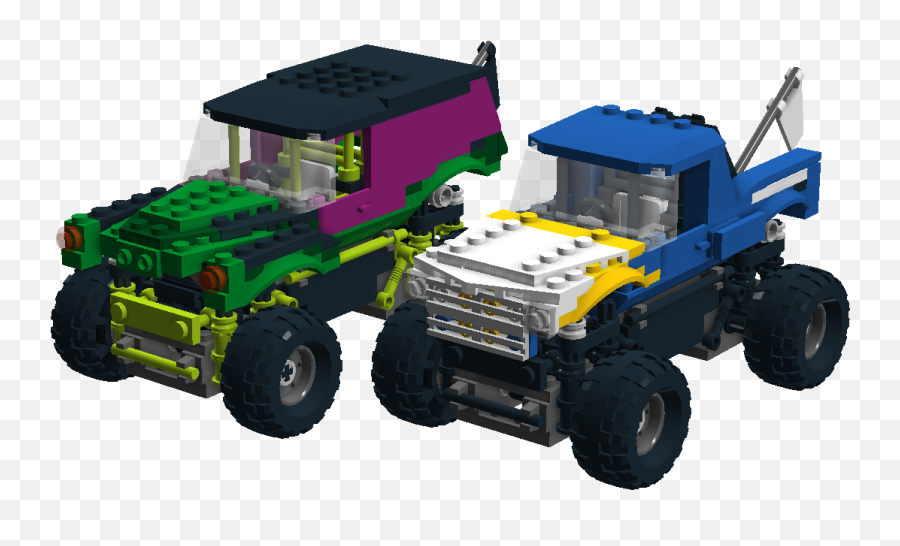 Grave Digger Monster Truck Png - Monster Truck Lego Idea Emoji,Monster Truck Clipart