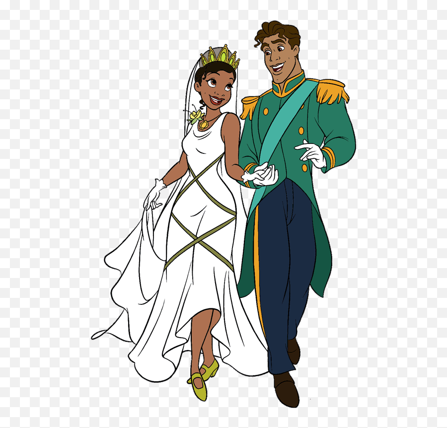 Free Frog Wedding Cliparts Download - Disney Princess Tiana Prince Emoji,Wedding Cliparts Free