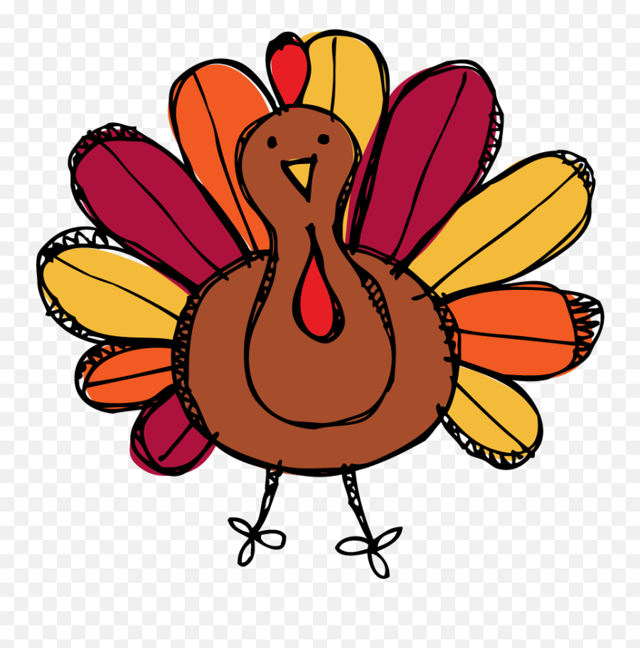 Cute Clip Art Turkey Png Image With No - Cute Turkey Clip Art Emoji,Leprechaun Clipart