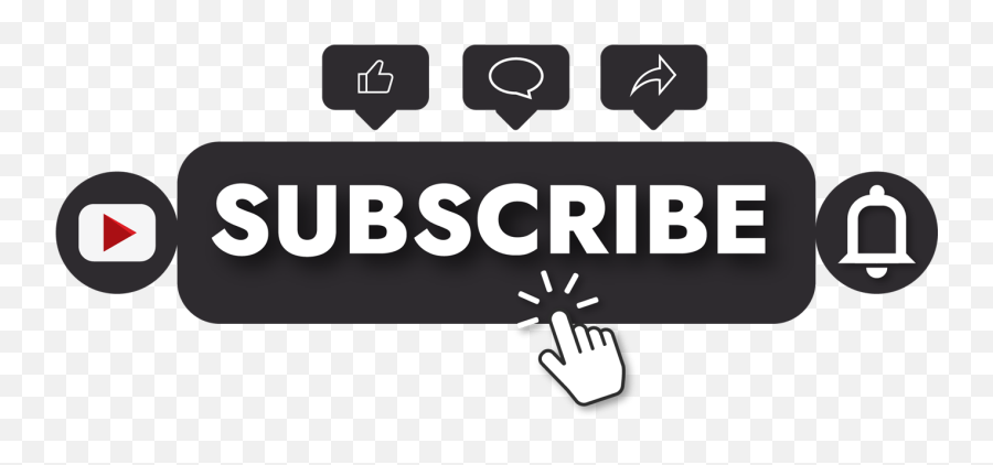 Subscribe Button Png Free Download - Png Transparent Youtube Subscribe Button Emoji,Youtube Like Button Png