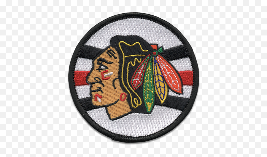 Chicago Blackhawks Patch Nhl National Hockey League - Logo Design Chicago Blackhawks Emoji,Blackhawks Logo