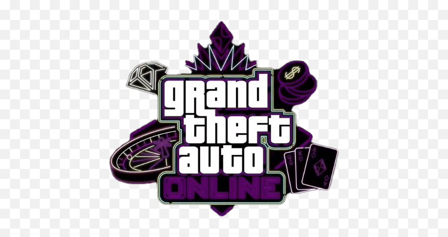 Grand Theft Auto V Online Transparent Png Png Mart - Gta Online Emoji,Grand Theft Auto Logo