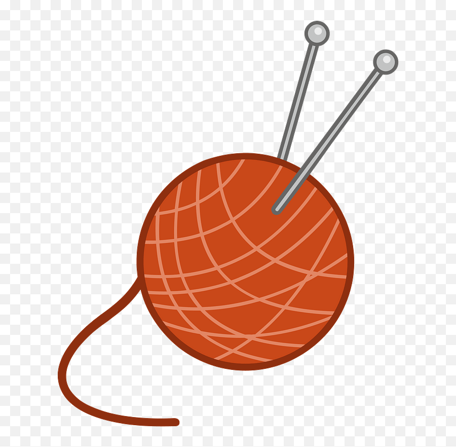 Knitting Clipart - Vertical Emoji,Knitting Clipart