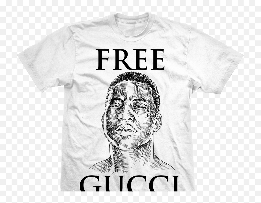 Gucci Mane - Free Gucci Mane T Shirt Png Download Free Gucci Mane Shirt Emoji,Gucci Logo T Shirt