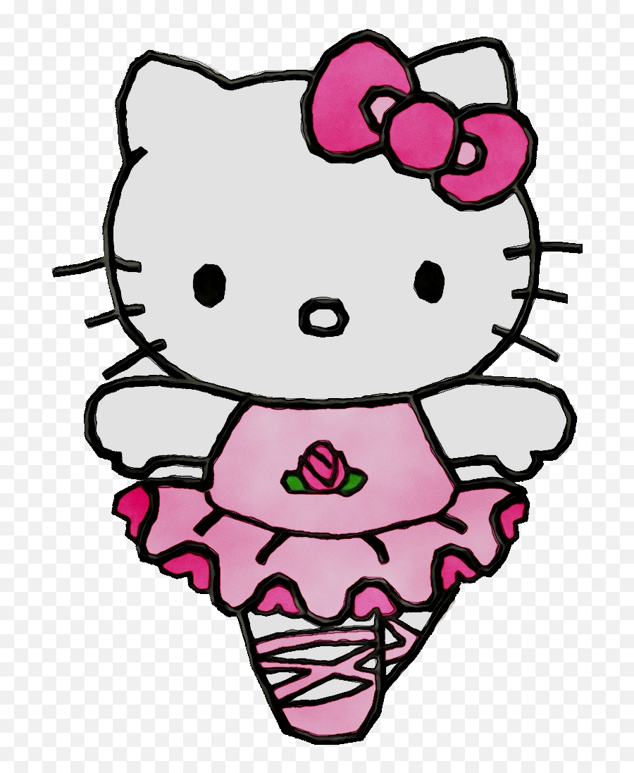 Hello Kitty Clip Art Portable Network - Sticker Hello Kitty Emoji,Hello Kitty Png