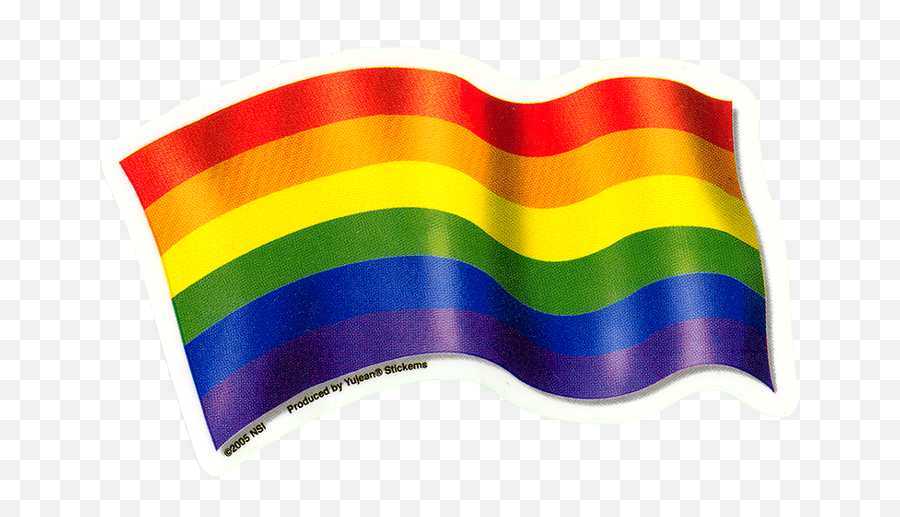 Rainbow Pride Flag Png - Pride Flag Clip Art Emoji,Rainbow Flag Png