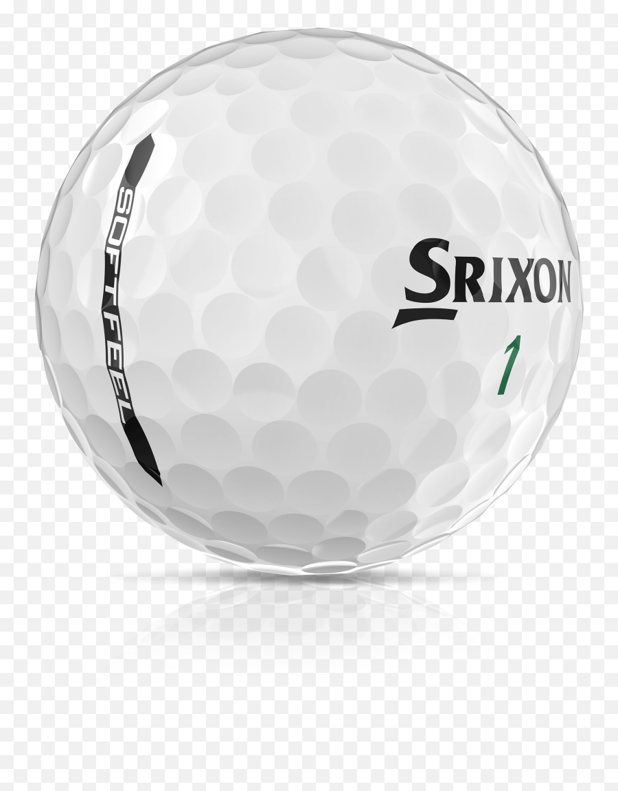 The New Soft Feel Srixon - Srixon Soft Feel Black Emoji,Golf Ball Logo