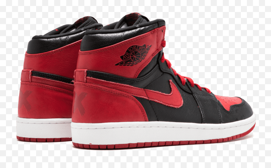 The History Of Michael Jordanu0027s Banned Sneakers Complex - Banned Number Air Jordan 1 Emoji,Michael Jordan Logo