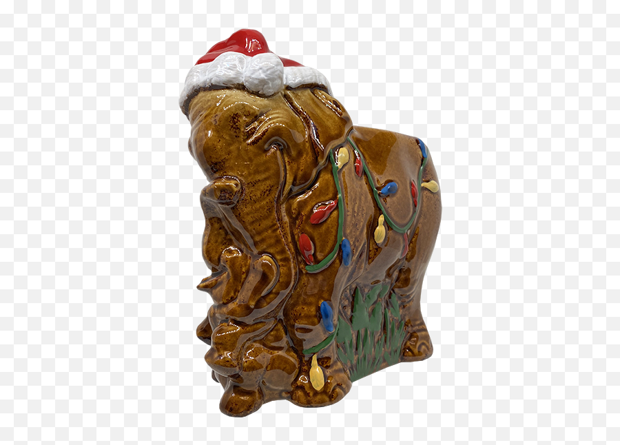 Holiday Elephant - Trader Samu0027s Grog Grotto 1st Edition Animal Figure Emoji,Elephant Png