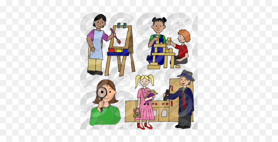 Centers Picture For Classroom Therapy Emoji,Centers Clipart