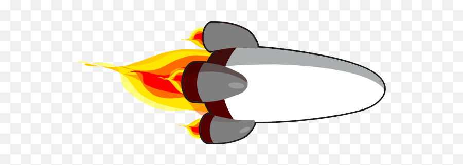 My Rocketship Edit Realistic White Clip Art At - Rocket Ship Emoji,Name Tag Clipart