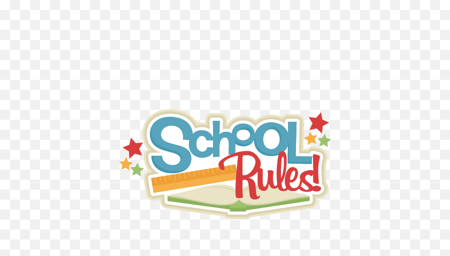 School Clipart Clipart School Rule - School Rules Logo Emoji,No School Clipart