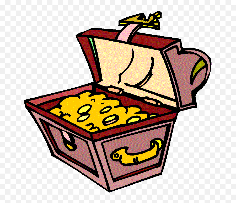 Picture Of Treasure Chest - Treasure Chest Clipart Gif Emoji,Treasure Chest Clipart
