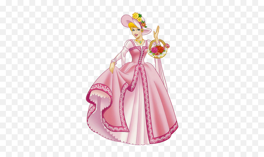 Dolls Drawing Cinderella - Disney Princess Cinderella Pink Emoji,Princess Cinderella Png