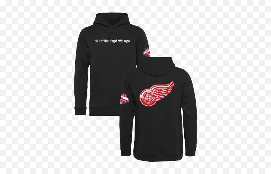 Youth Detroit Red Wings Design Your Own Hoodie - Detroit Red Long Sleeve Emoji,Detroit Red Wings Logo